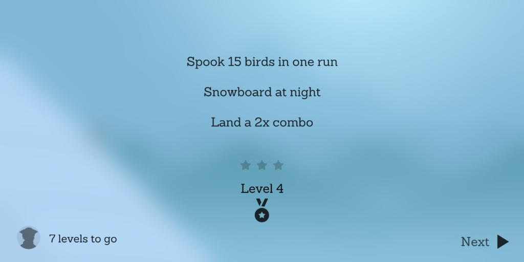 Alto’s Adventure microcopy