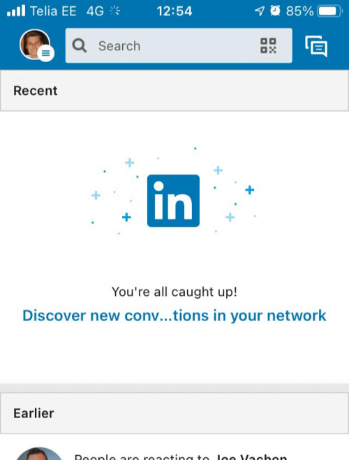 LinkedIn bad microcopy example