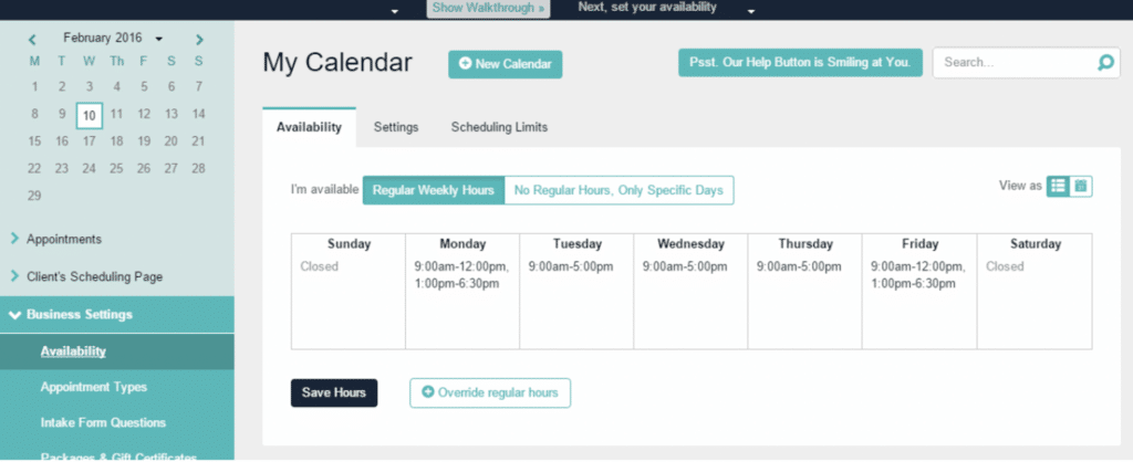 Default data in a dashboard empty state